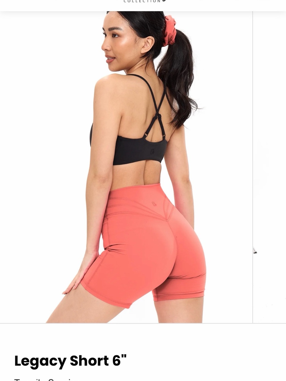 Buffbunny legacy shorts 6” tequila sunrise